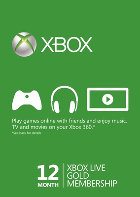 Xbox One Live金会员 可升级xgpu终极会员